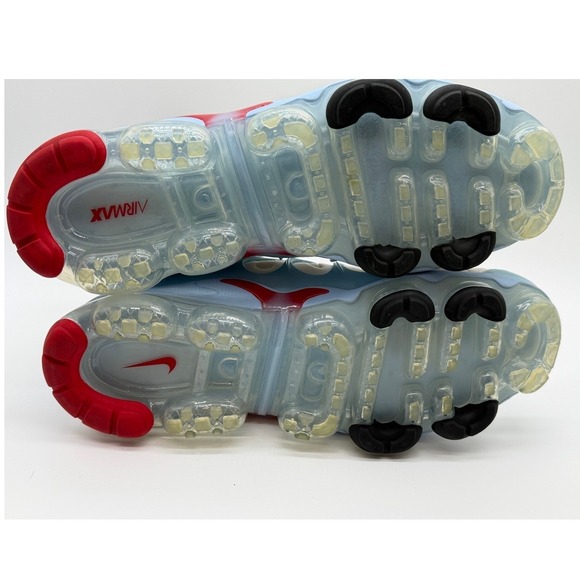 Nike Air VaporMax Plus Chicago White Red Blue Men's Size 10 Used 0067 - Picture 8 of 12